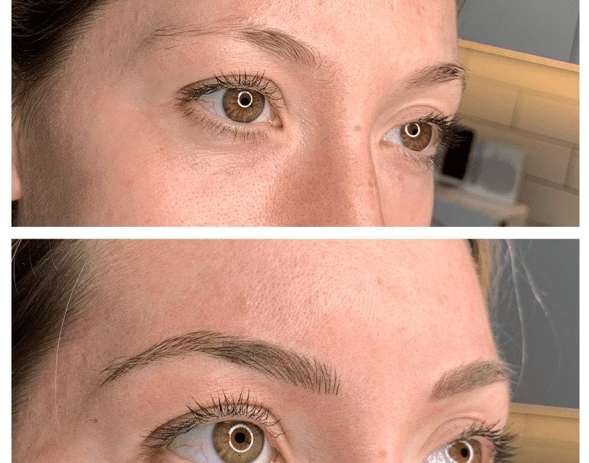 Fresh Microbladed Brows